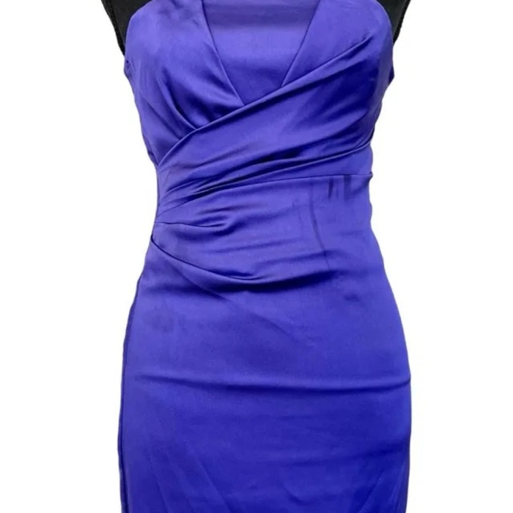 Guess by Marciano Strapless Royal Violet Dress